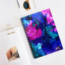 Load image into Gallery viewer, &quot;ENIGMATIC&quot; Spiral Notebook