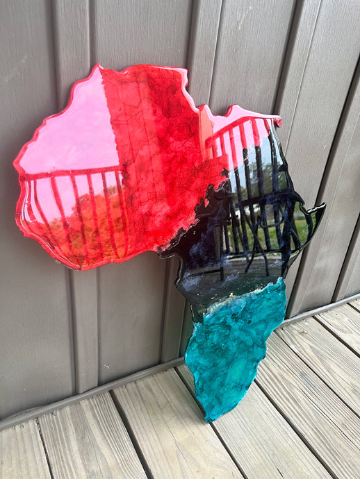 “Africa”-RESIN ART