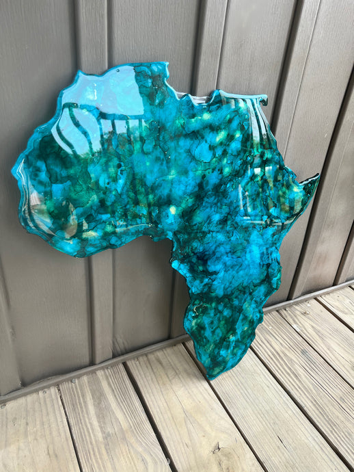 “Africa”-RESIN ART