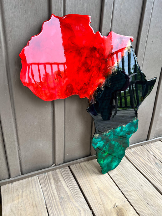 “Africa”-RESIN ART