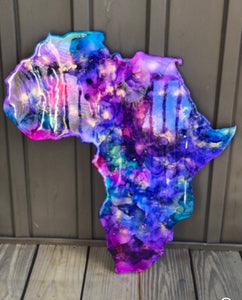 “Africa”-RESIN ART