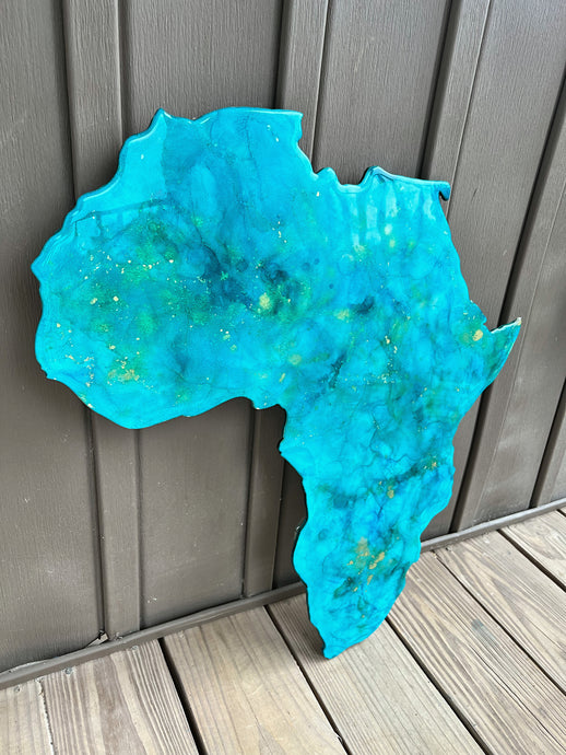 “Africa”-RESIN ART