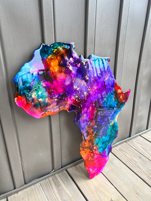 “Africa”-RESIN ART