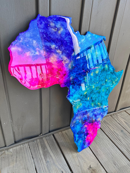 “Africa”-RESIN ART