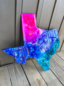 “Texas”-RESIN ART