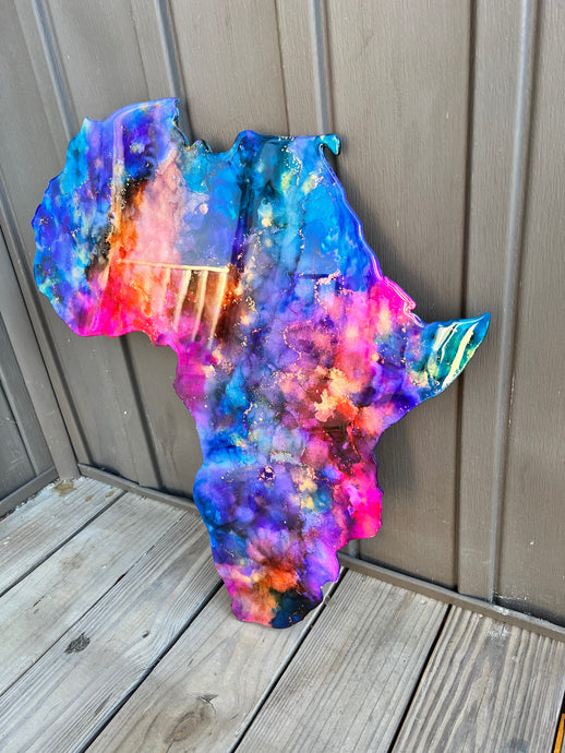 “Africa”-RESIN ART