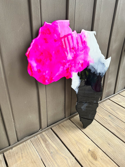 “Africa”-RESIN ART
