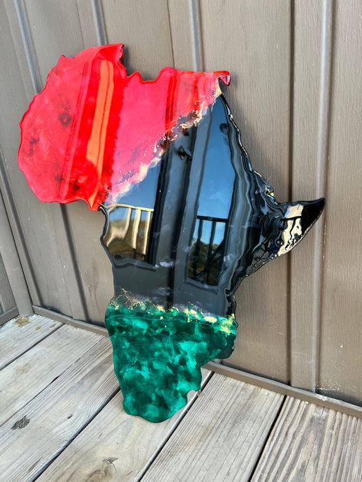 “Africa”-RESIN ART